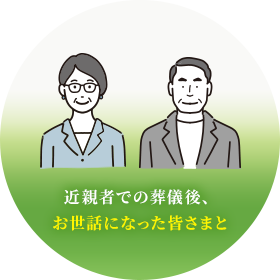 お世話になった皆さまと
