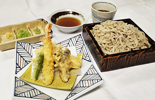 天ざる蕎麦