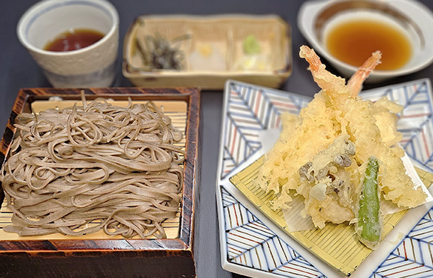 天ぷらざる蕎麦